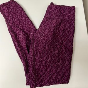 Prana Purple Leggings
